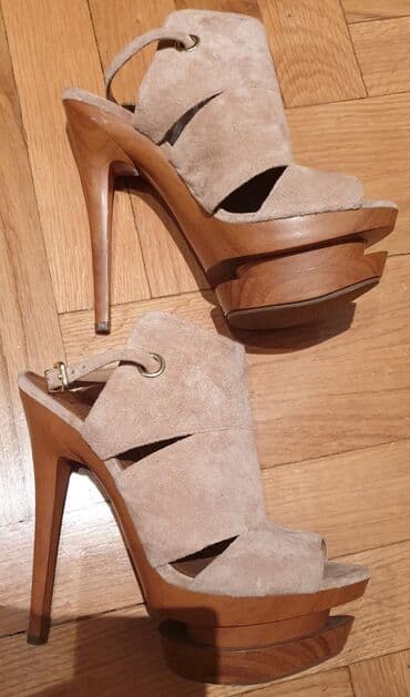 mokasine sa stiklom: Sandals, 39 — 1
