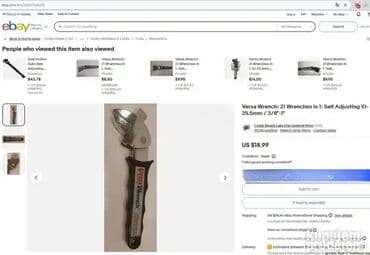 sklopka za cirkular: *** AKCIJA *** #2116 Samopodesivi ključ VERSA WRENCH - Souther Tools; — 3