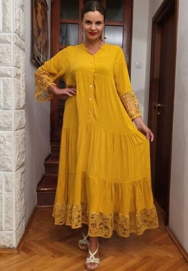 silikonski ulosci za grudi: Obim grudi 128cm
Duzina 135
Viskoza 100%
5100 din — 10