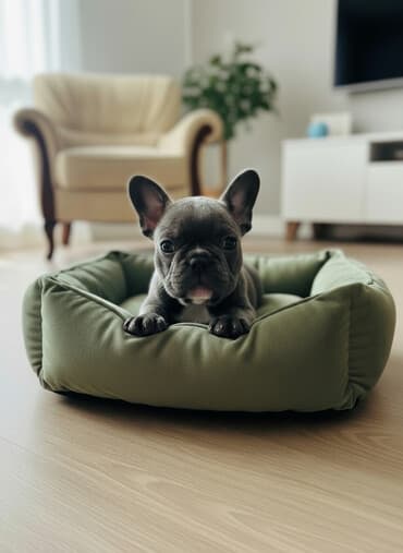 ✨ Plavi francuski buldozi – dostupne rezer vacije! ✨ Sa radošću