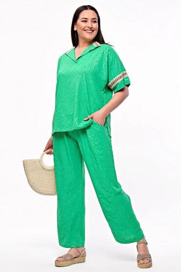 ženski kompleti za punije: ***Hit kompleti za punije dame cena 3600 Pamuk viskoza elastin Siri — 8