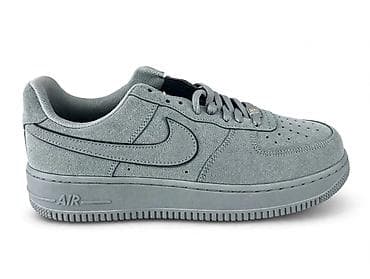 dermal obuca: Nike Air Force 1 Low – monohrom siva boja - Ikonični AF1 dizajn sa — 1