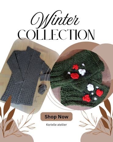 Beanies: Pletenе zimske rukavice bez prstiju – ručni rad - Boja: tamnozelena - — 3