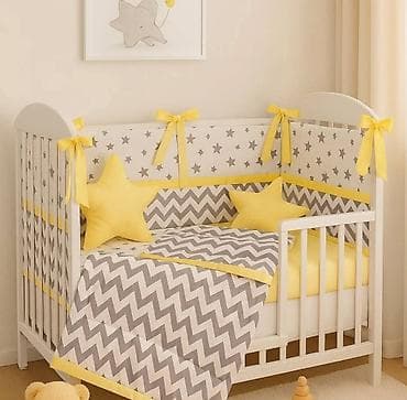 deciji kvad na benzin: Bebi posteljina 6000 din ✨️ Ogradica 60x120x60cm Carsav 150x110cm — 6