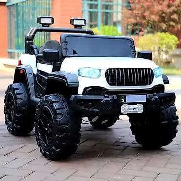 Children's Electric Cars: Dvosed Džip na akumulator Delfino SPEED 800 4x4 – Beli Šifra — 2
