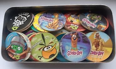 sonar za ribolov: Kolekcija okruglih kartonskih sličica/čipića (Flippo/Pog stil) u — 1