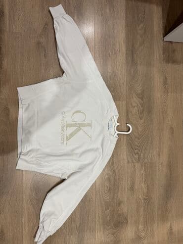 calvin klein duks bez kapuljace: Calvin Klein, S (EU 36), bоја - Bela — 1
