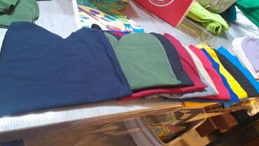 Women's Footwear: Pamučne beanie kape – jednobojne - Model: klasična beanie kapica bez — 7