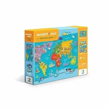 magnetna tabla: MAGNETNA MAPA – edukativna magnetna mapa sveta Opis: Magnetna mapa — 1