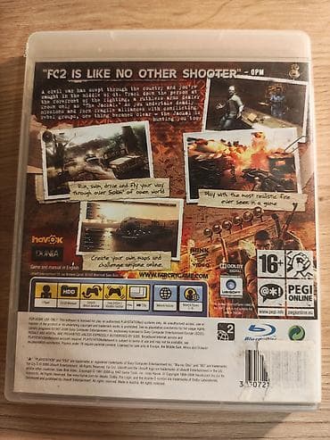 ld plavi: Far cry 2 za PlayStation 3 odlično očuvana i dolazi sa mapom — 2