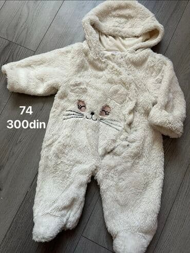 Sleepwear and Underwear: Topli zimski kombinezoni za bebe – više modela i veličina - Bež — 1