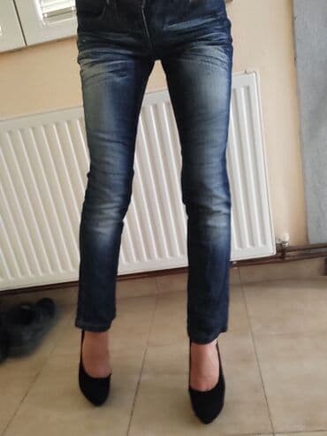 muske pantalone svecane: 25, 28, Teksas, Normalan struk, Skinny — 3
