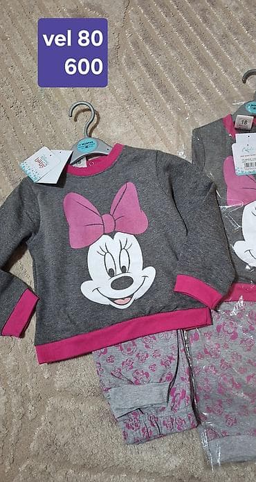 zenski kompleti zara: Dečiji komplet – dukserica i donji deo sa Minnie motivom Veličina: 80 — 1