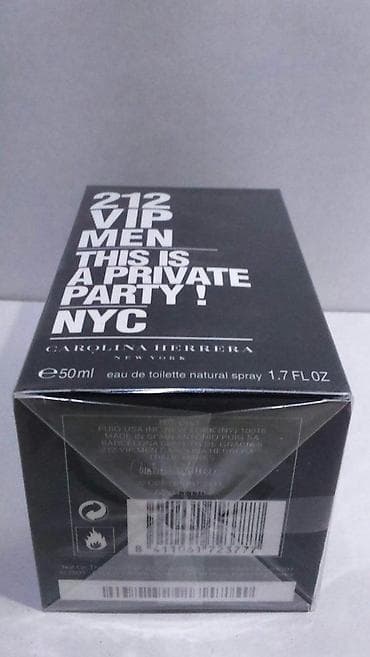 vip cigara cena: CAROLINA HERRERA 212 VIP MEN EDT 50ML | Carolina Herrera 212 VIP Men — 2