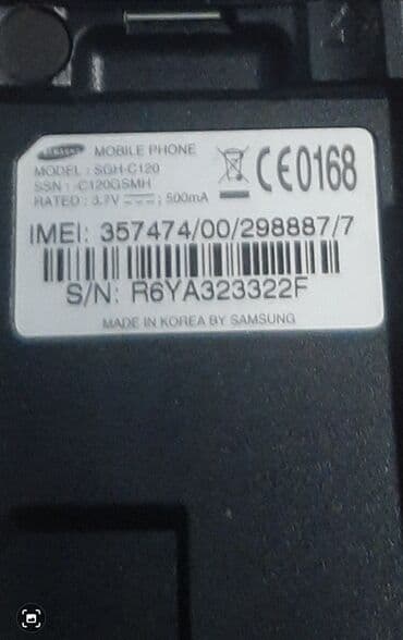samsung punjač: Samsung C120 ispravan telefon radi na sve mreze,baterija dobra uz — 8