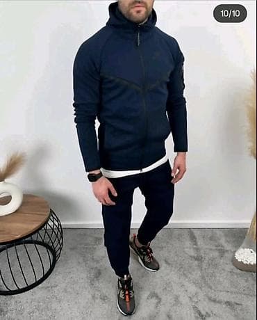 trenerke jordan: Komplet, 2XL, L, XL, Nike, bоја - Siva, Pamuk — 4