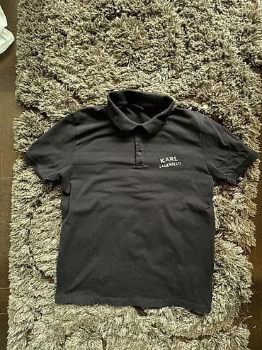 Men's T-shirt Karl Lagerfeld, bоја - Crna