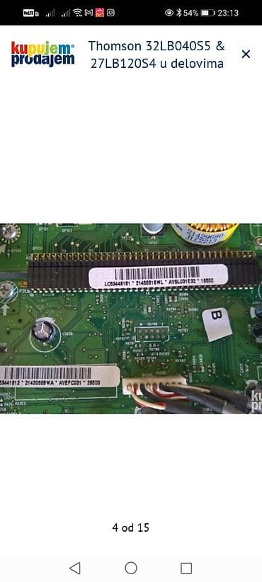 daljinski za tv sharp aquos: Thomson 32LB040S5 i 27LB120S4 – prodaja u delovima Dostupne — 5