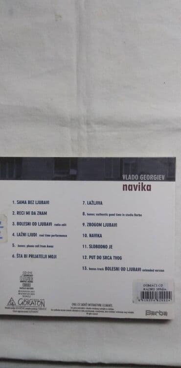 rubi serija sa prevodom na srpski: Cd domaca zabavna muzika,cena za kom. II — 19