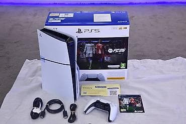 stampac skener: Sony PlayStation 5 – Digital Edition + FC 25 Opis: - Sony PS5 Digital — 1