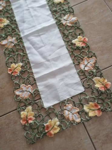 kuhinjski element sa sudoperom: Table runner, color - White — 4