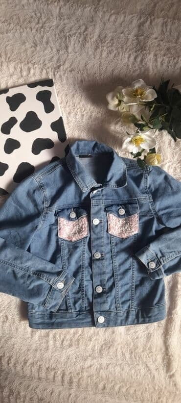 c a jakne 2017: Denim jacket, 134-140 — 2
