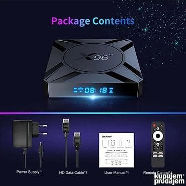 digitalna antena za tv: X96 Android TV Box (modeli M300/M200) – Android 14, Amlogic S905X5-M — 6