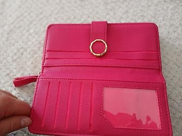 broj obuce u cm: Barbie ženski novčanik – roze - Materijal: veštačka koža sa — 3