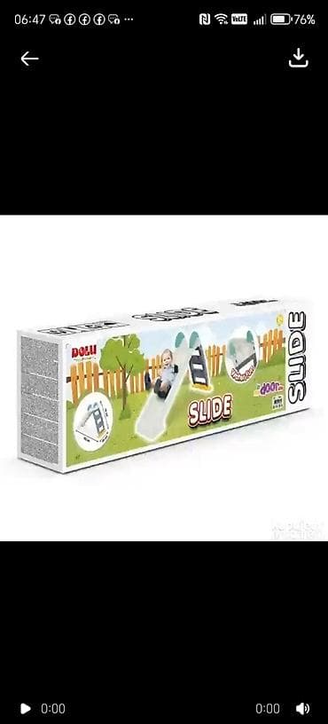 trouglasti mop za ciscenje: Dečiji tobogan Dolu Slide – kućni i dvorišni model - Kompaktan — 4