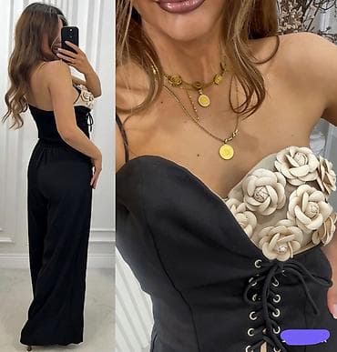 Dukserice: 🔥Elegantni ženski kombinezon bez bretela
✅3999 din — 2