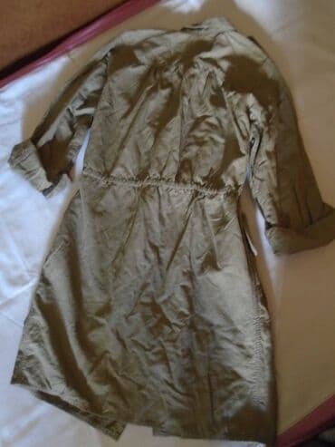 smaragdno zelena haljina: PS Fashion M (EU 38), color - Khaki, Other sleeves — 6
