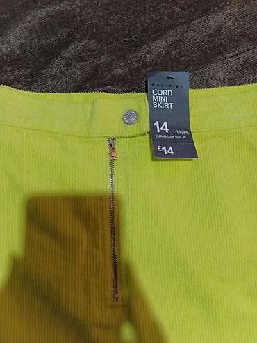 somotske pantalone gde kupiti: Komplet: somotska mini suknja + prsluk - Suknja: Denim Co. Cord Mini — 6