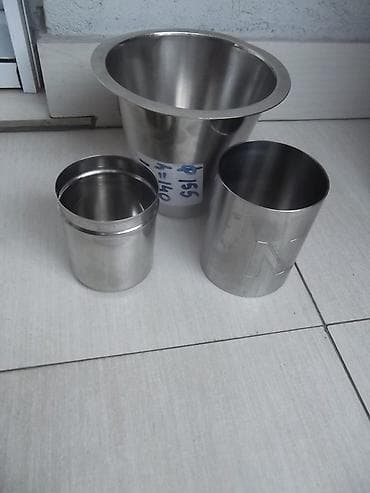 Inox posudice za razno patene Kao sa slika . polovno ispravno