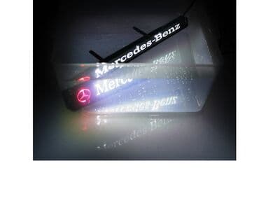 adapter za auto upaljač sa 220v na 12v: 12V Svetleći LED znak za prednju masku - AUDI Svetleći znak za — 8