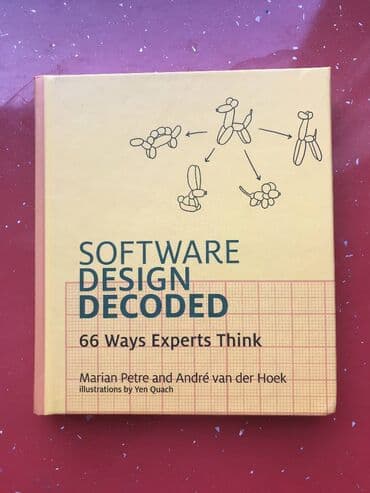 game of thrones prevod: Software Design Decoded: 66 Ways Experts Think Одлично очувана књига — 1