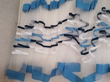 Figure: Zavese nove, Dužina i širina po meri. Ušivena traka i obrađene ivice — 1