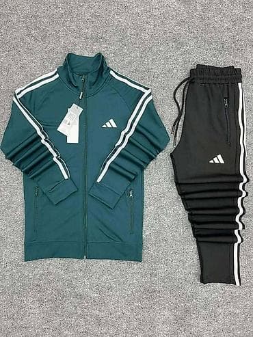 trenerke za punije zene: Trenerka Adidas, bоја - Crna — 3