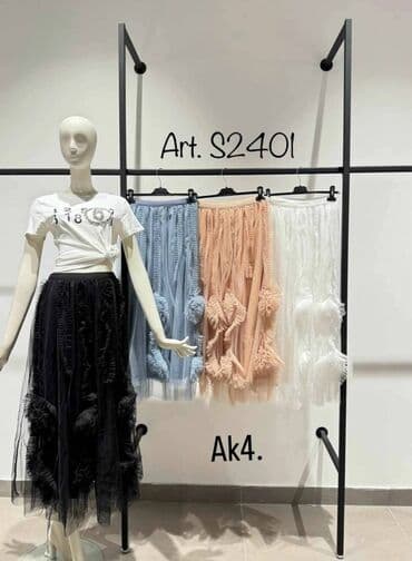 kompleti za zene sako i pantalone: 2XL (EU 44), Midi, color - Pink — 4