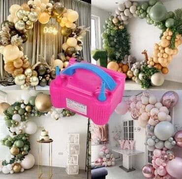 karike za kompresor prva petoletka: Kompresor pumpa za balone - Elek. pumpa za malone Profesionalna pumpa — 6