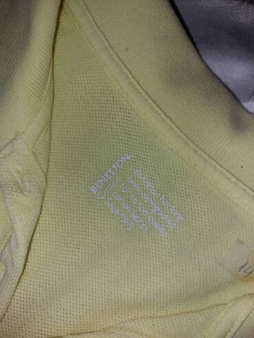 benetton muske jakne: Benetton, XS, Pamuk, bоја - Žuta — 2