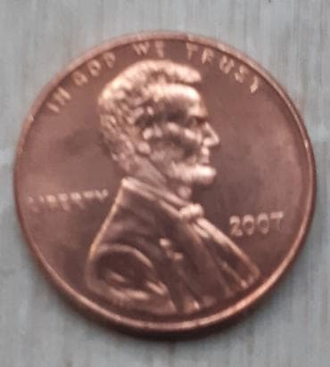 dukat franc jozef 1915 cena: Američki jedan cent (Lincoln cent) – godina 2007. - Nominala: One — 1