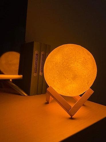 Venčanice i aksesoari: 📍Mesec lampa ✦ Korišćenjem napredne tehnologije 3D štampe vraća — 5