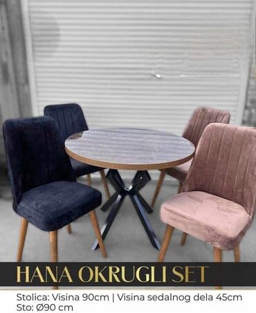 trpezarijski sto za 8 osoba dimenzije: 05. Set
270e — 7