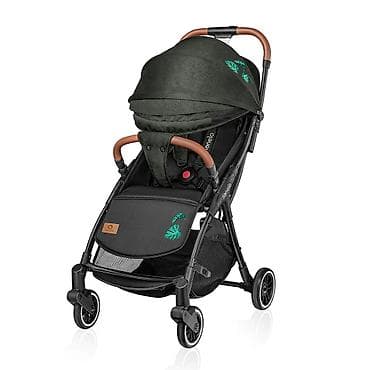 vintage kolica za bebe: Lionelo kolica Julie One – Tropical Green Lagana i kompaktna kolica — 1