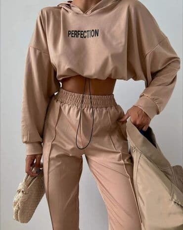 crno beli tech fleece: NEW MUST HAVE NEW,,PERFECTION'' Tracksuit Velicine:S M L XL — 1