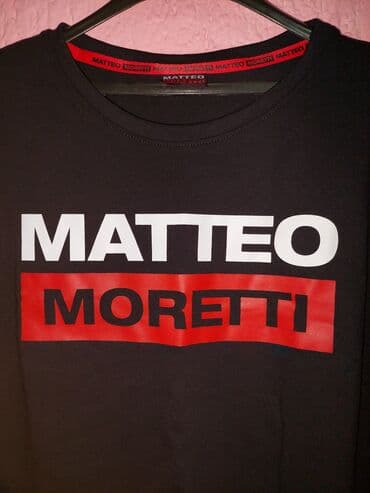 muške pidžame c a: Original majica italijanskog bredna Matteo Moretti. Nova. Kosta — 5
