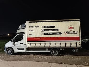 Usluga: Transport robe i selidbe – Niš i cela Srbija - Prevoz svih
