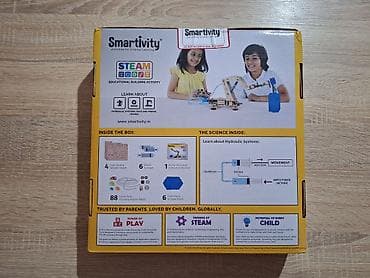 helihopter igracka: Nov Kreativni edukativni set Hidraulični kran Smartivity za dečake — 10