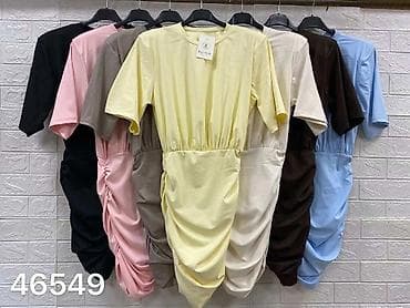 torba za bor: Ženska mini haljina sa naborima – više boja - Kroj: struk naglašen — 7