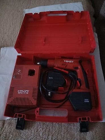 alat za rezanje lima: Hilti SF 180-A aku odvijač/bušilica u kompletu - Profesionalni — 1
